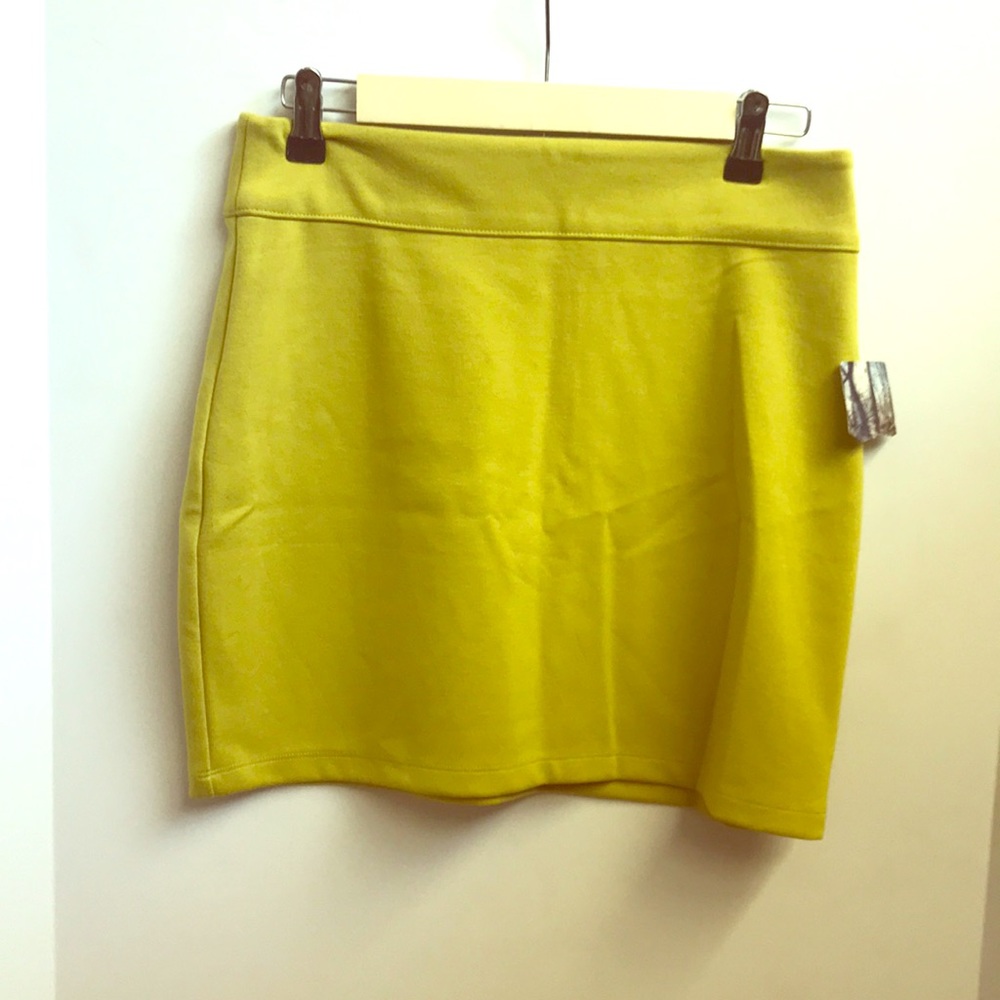 Silence and Noise  mustard yellow skirt